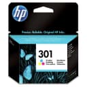 HP 301 Original Ink Cartridge - Tri-colour thumbnail 1