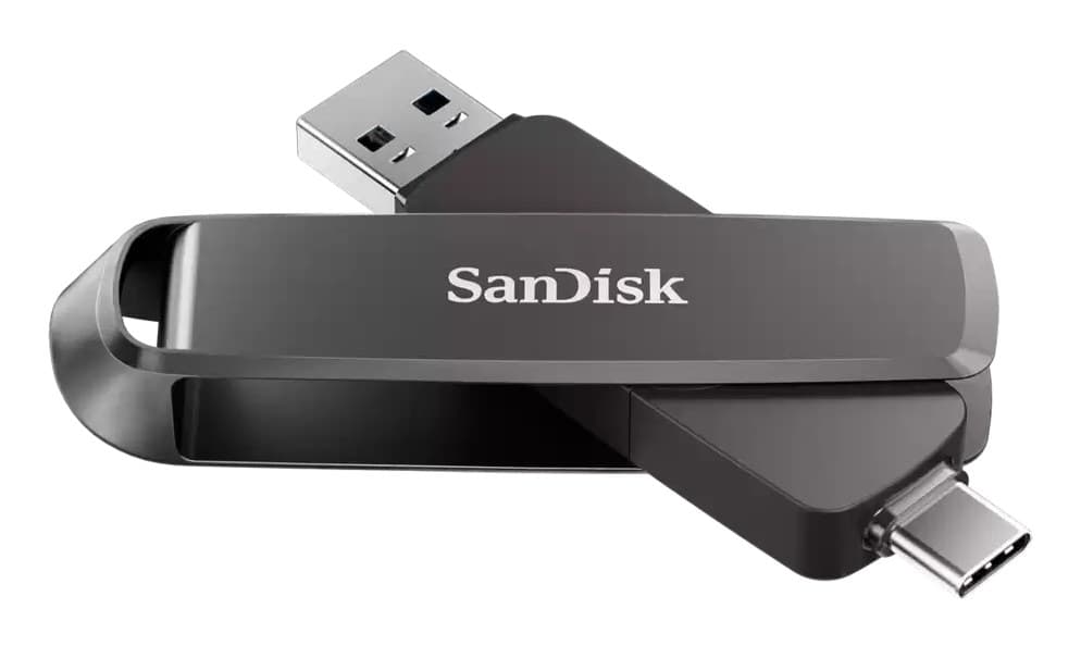 SanDisk Extreme PRO Dual Drive USB-C / USB-A 512GB - Black - Image 2
