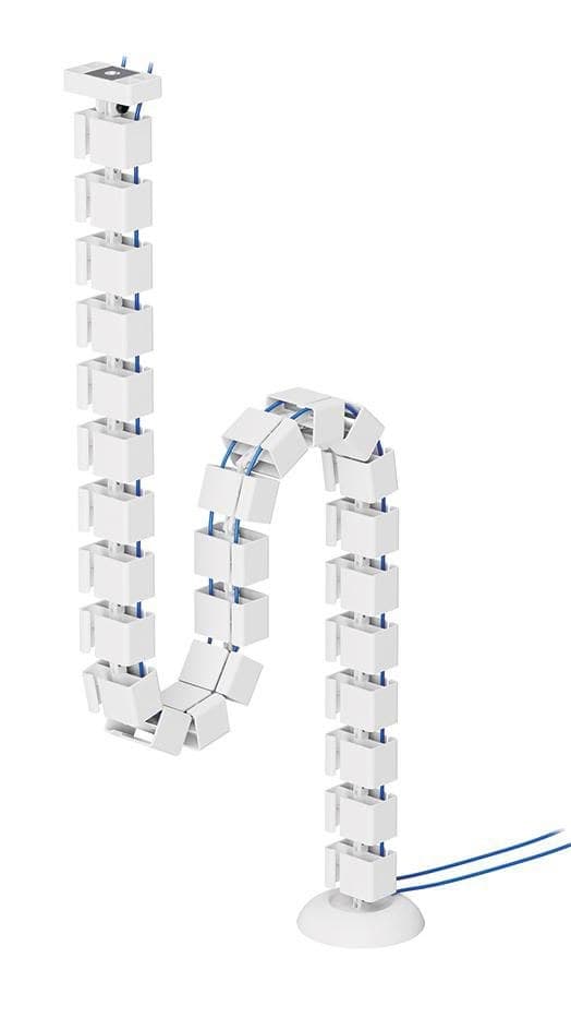 Neomounts ADS06-132 Cable Spine - Magnetic Fixture, Universal, 130 x 9.9 x 3.2 cm - White