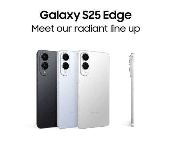 Samsung Galaxy S25 Edge 512GB - Titanium Jet Black - Image 3