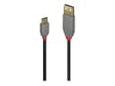 Lindy 1m USB 2.0 Type A to C Cable, Anthra Line thumbnail 3
