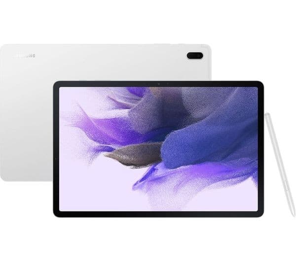 Samsung Galaxy Tab S7 FE 12.4-inch Wi-Fi 64GB 4GB RAM Tablet with S Pen - Mystic Silver