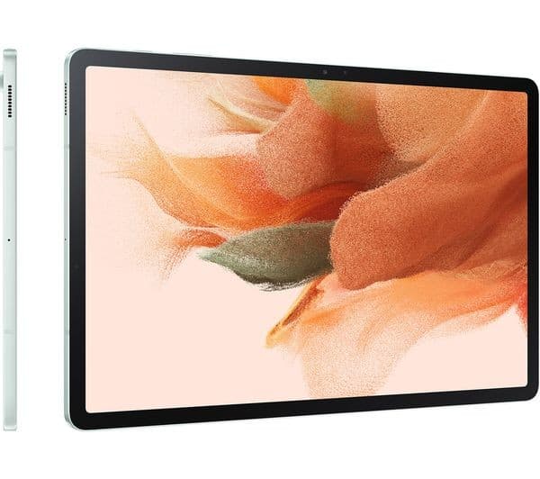 Samsung Galaxy Tab S7 FE 12.4-inch 5G 128GB 6GB RAM Tablet with S Pen - Mystic Green - Image 2