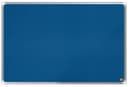 Nobo Premium Plus Blue Felt Notice Board with Aluminium Trim - 900 x 600mm thumbnail 1