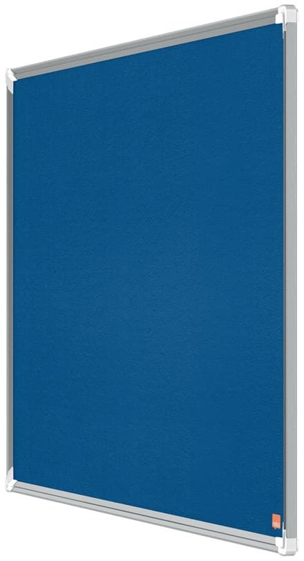 Nobo Premium Plus Blue Felt Notice Board with Aluminium Trim - 900 x 600mm - Image 4
