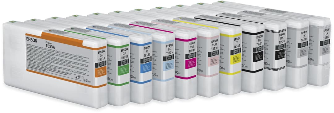 Epson T6535 Light Cyan Ink Cartridge (200ml) - Image 2