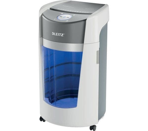 LEITZ IQ OptiMax Office P5 Micro Cut Paper Shredder - Image 1