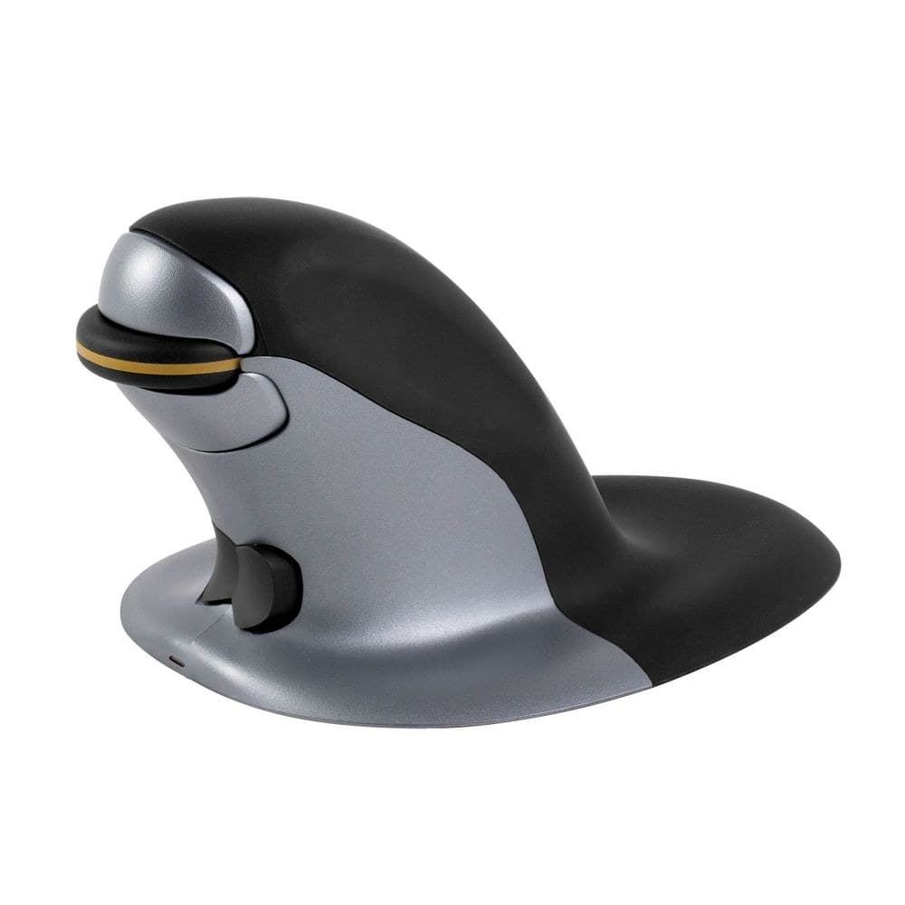 Fellowes 9894501 Large Penguin Ambidextrous Vertical Mouse - Wireless - Image 1