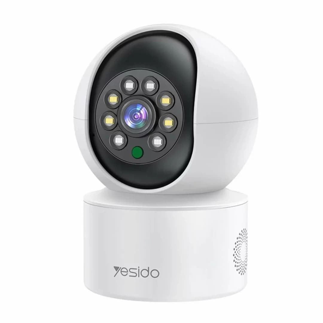 Yesido KM11 Smart Indoor HD Camera 3MP with Night Vision, 2304×1296 Resolution, UK Plug - White - Image 1