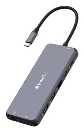 Verbatim 16105448 interface hub USB Type-C Grey