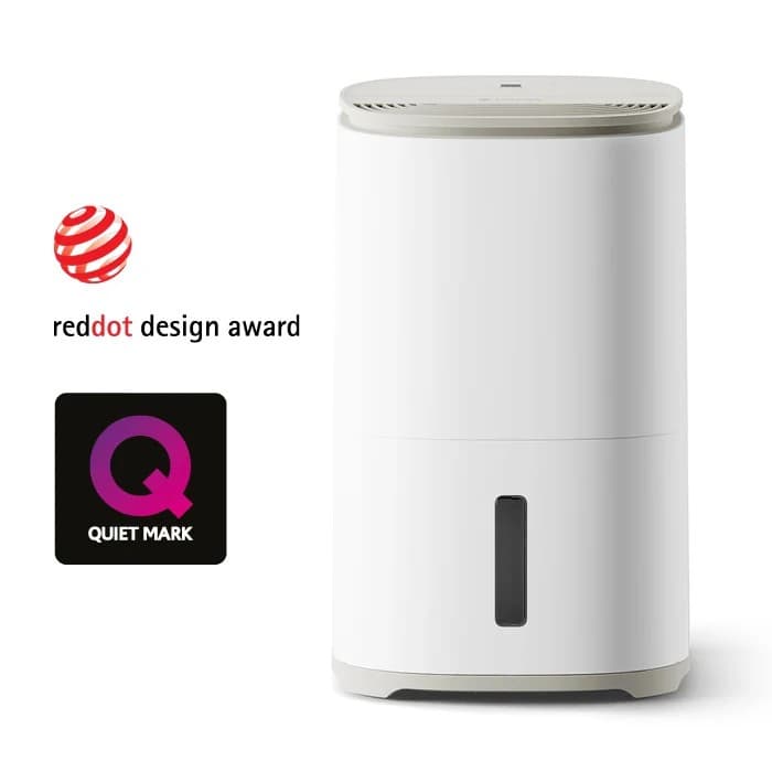 Meaco MeacoDry Arete One 20L Dehumidifier & HEPA Air Purifier Warm Pebble