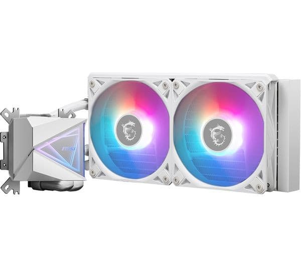 MSI MAG CORELIQUID I240 Liquid CPU Cooler - White - Image 3