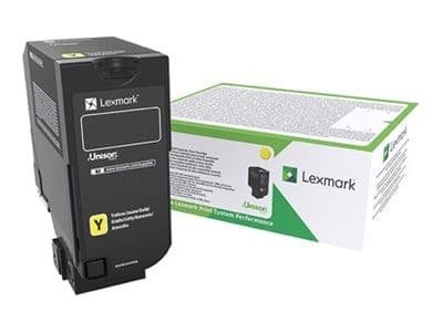 Lexmark - High Yield - yellow - original - toner cartridge - LCCP, Lexmark Corporate - Image 1
