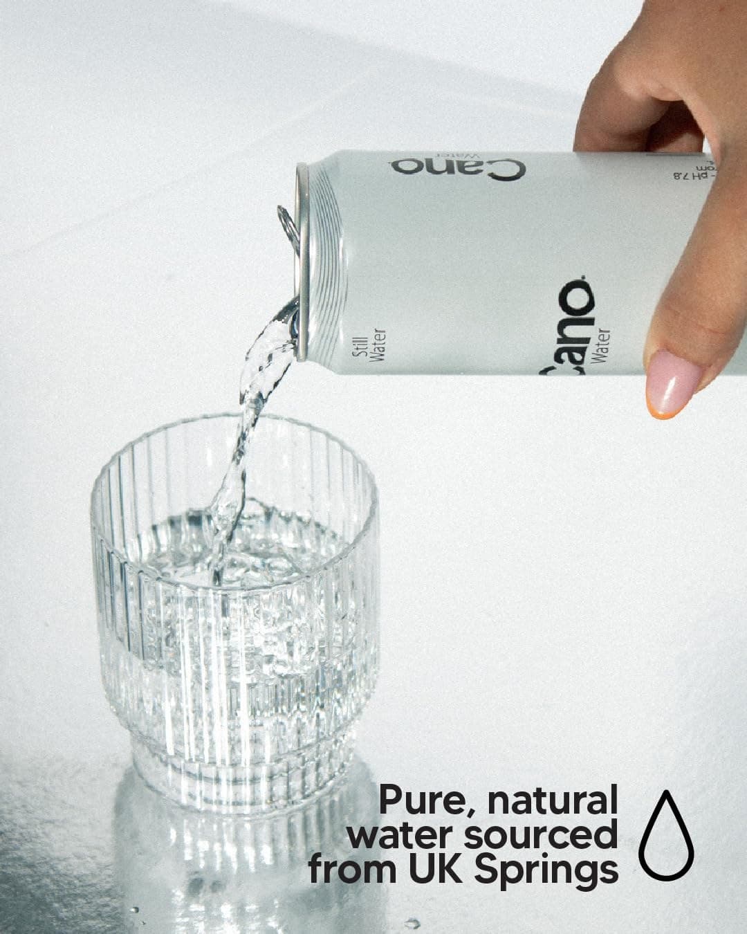 Cano Water Still Spring Water Cans - 24 x 330ml, Ring-Pull Lids - Image 4