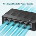 TP-Link LS1005G network switch Unmanaged Gigabit Ethernet (10/100/1000) Black thumbnail 3