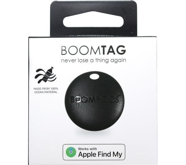 Boompods Boomtag Item Finder - Works with Apple Find My - Black - Image 2
