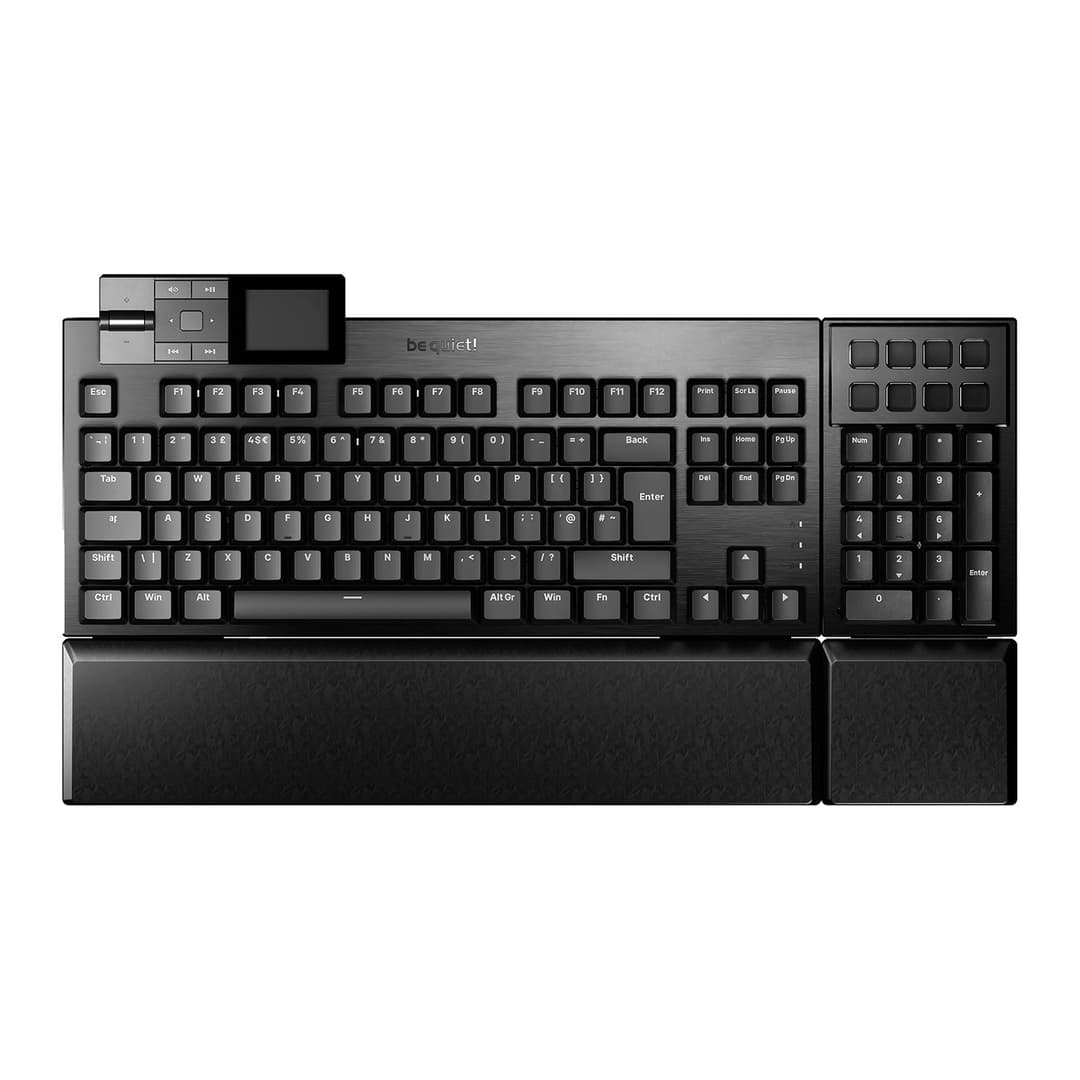 be quiet! Dark Mount Silent Linear BT001UK RGB Mechanical Gaming Keyboard - Black - Image 2