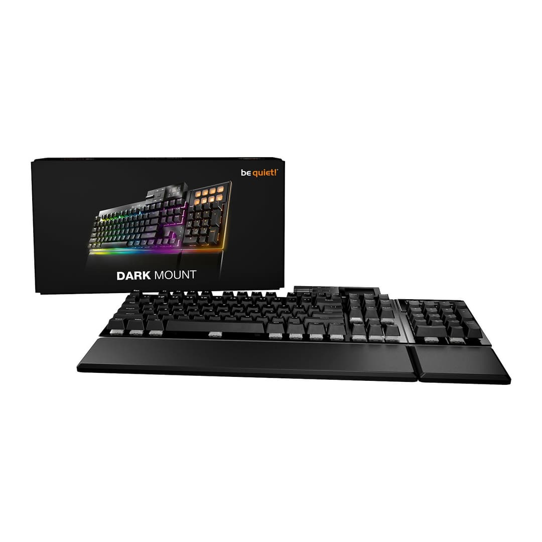 be quiet! Dark Mount Silent Linear BT001UK RGB Mechanical Gaming Keyboard - Black - Image 4