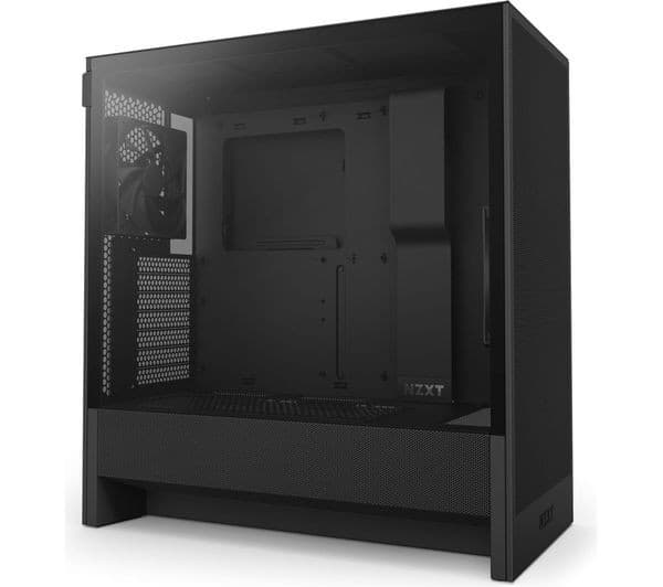 NZXT H5 Flow ATX Mid-Tower Case Black - Image 1