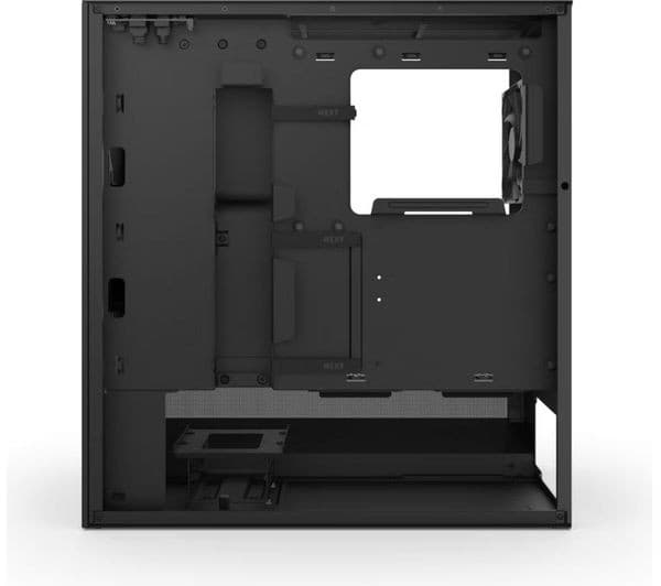 NZXT H5 Flow ATX Mid-Tower Case Black - Image 4