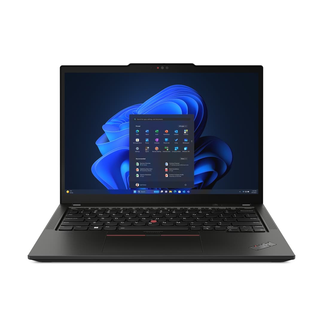 Lenovo ThinkPad X13 Gen 5 Intel Core Ultra 5 135U Laptop 33.8 cm (13.3") Touchscreen WUXGA 16 GB LPDDR5x-SDRAM 512 GB SSD Wi-Fi 6E (802.11ax) Windows 11 Pro Black UK English - Image 1