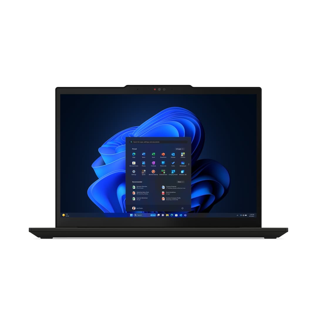 Lenovo ThinkPad X13 Gen 5 Intel Core Ultra 5 135U Laptop 33.8 cm (13.3") Touchscreen WUXGA 16 GB LPDDR5x-SDRAM 512 GB SSD Wi-Fi 6E (802.11ax) Windows 11 Pro Black UK English - Image 2