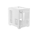 1st Player RT5 WH Tempared Glass Micro Tower Gaming PC Case - White thumbnail 5