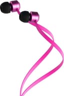 KitSound Ribbons Wired Earphones with Microphone and Pole Adapter - Pink thumbnail 4