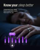 LEEP Smart Ring Size 6 Blue, IP68 Waterproof Health & Fitness Tracker with Heart Rate & Sleep Monitoring thumbnail 2