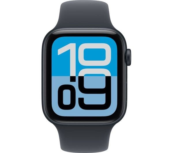 Apple Watch SE 3 GPS + Cellular 44mm Midnight Aluminium Case with Midnight Sport Band - M/L - Image 2