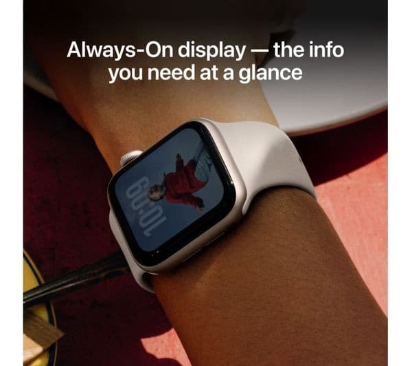 Apple Watch SE 3 GPS + Cellular 44mm Midnight Aluminium Case with Midnight Sport Band - M/L - Image 5