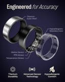 LEEP Smart Ring Size 7 Blue, IP68 Waterproof Health & Fitness Tracker with Heart Rate & Sleep Monitoring thumbnail 8