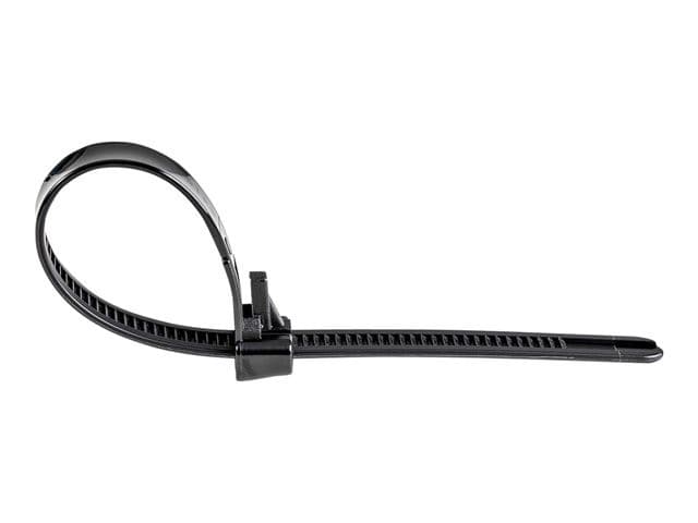 StarTech Cable Ties 10" 100 Pack Black - Image 3