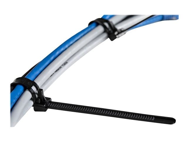 StarTech Cable Ties 10" 100 Pack Black - Image 4