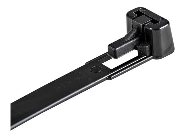 StarTech Cable Ties 10" 100 Pack Black - Image 5
