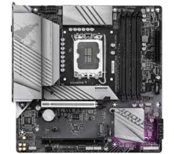 GIGABYTE B760M AORUS ELITE WIFI6E GEN5 LGA1700 Intel B760 DDR5 Micro-ATX Motherboard - Image 1