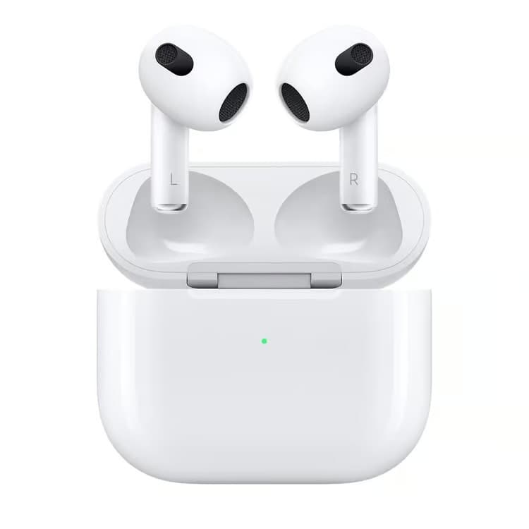 Apple AirPods (3rd generation) with Lightning Charging Case - White - Image 3