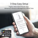ASUS ZenWiFi BD4 Outdoor BE3600 Dual-band WiFi 7 AiMesh Router, IP65 - White thumbnail 8
