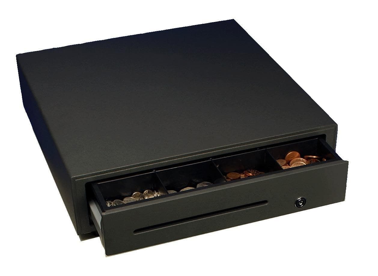 Star Micronics CB-2002 LC FN Cash Drawer 4 Flat Note 8 Coin ECO Black