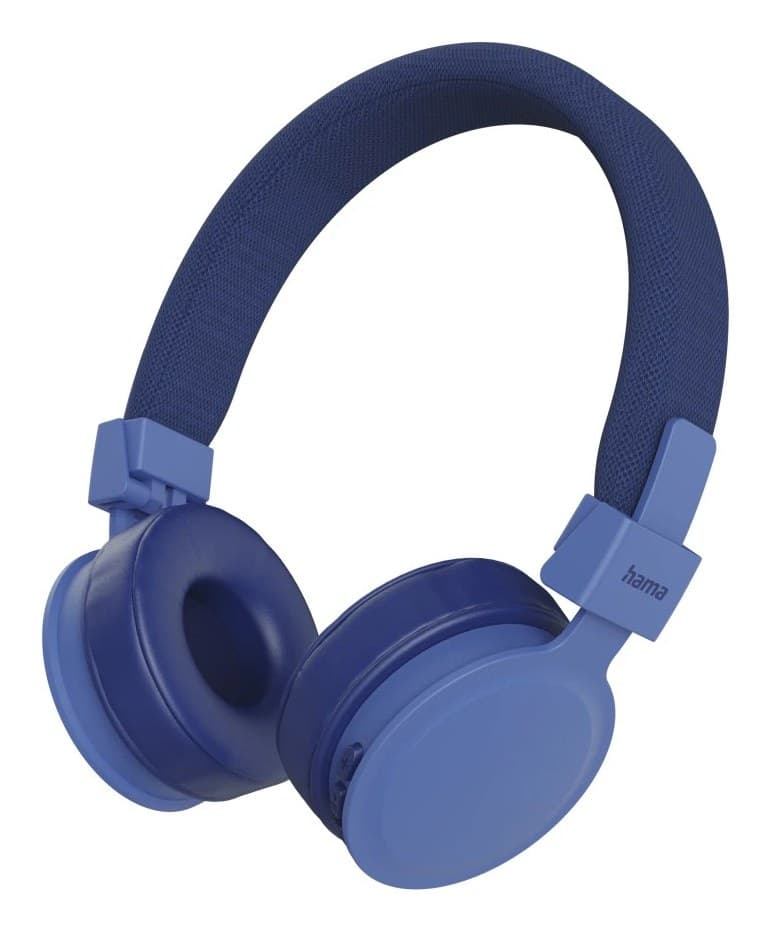Hama Freedom Lit III Wireless Bluetooth On-Ear Headset with Microphone, USB-C - Blue - Image 2