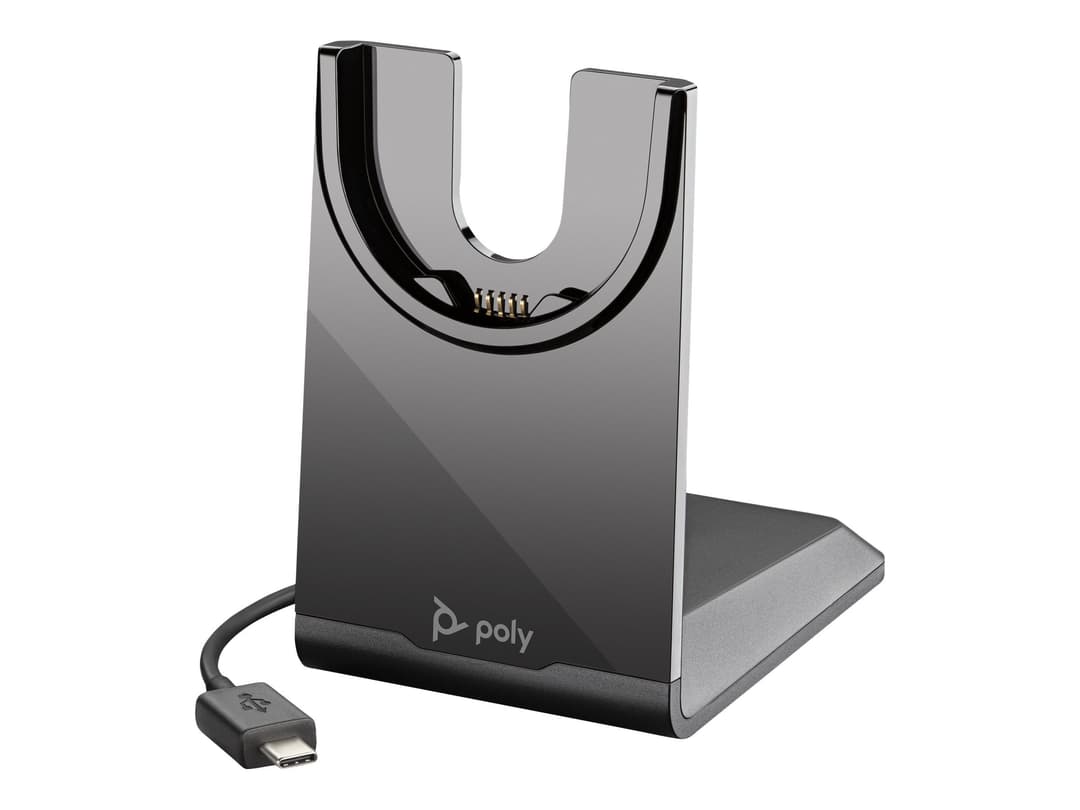 HP Poly Voyager charging stand - USB-C - Image 1