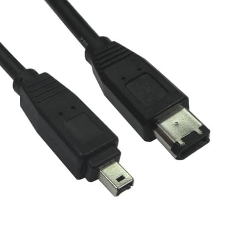 Cables Direct 3m FireWire 400 (IEEE 1394) 6-Pin Male to 4-Pin Male Cable - Image 2