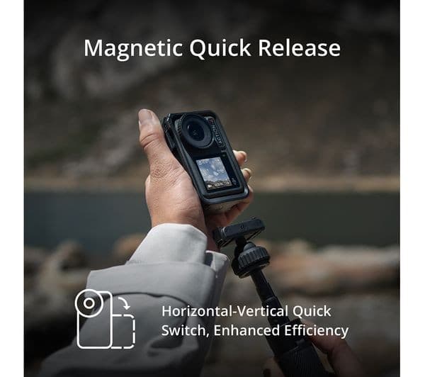 DJI Osmo Action 4 Adventure Combo Camera Black - Image 3