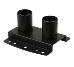 Peerless-AV MOD-CPF2 Modular Series Dual-Pole Ceiling / Floor Plate for 46-90" Displays, 192kg Max Load, Black - Image 1