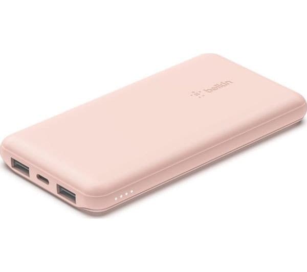 Belkin BoostCharge Power Bank 10000mAh - Rose Gold - Image 4
