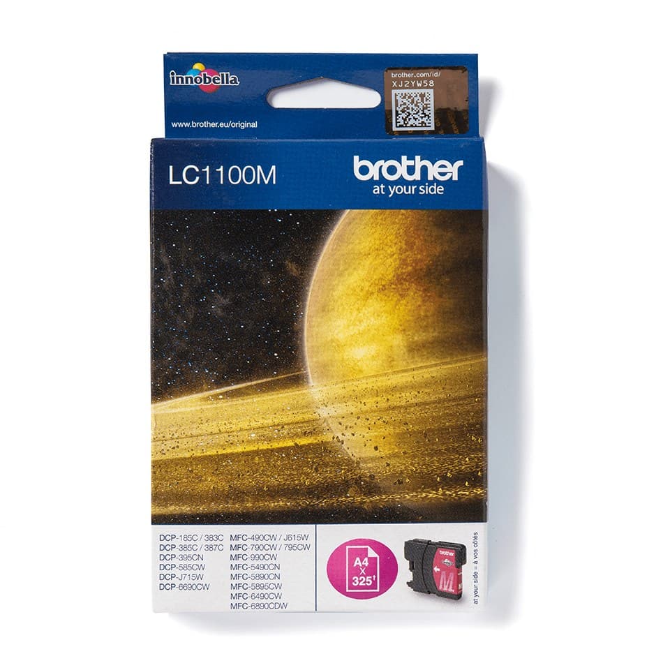 Brother LC1100 Original Ink Cartridge - Magenta