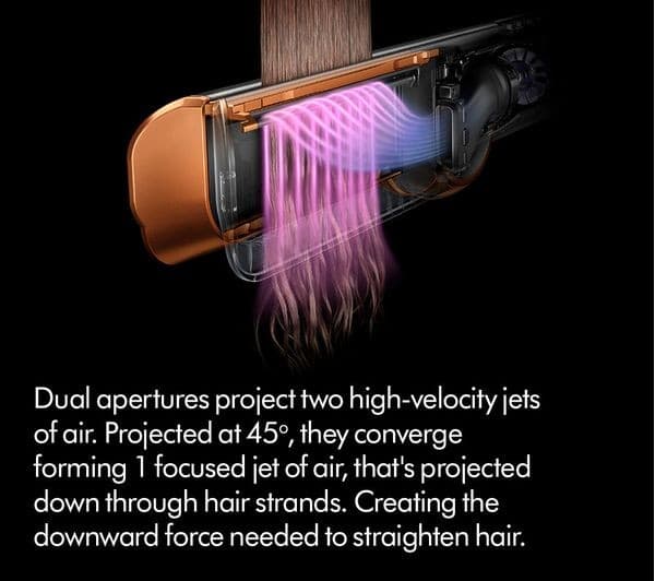 Dyson Airstrait Hair Straightener - Nickel & Copper - Image 7