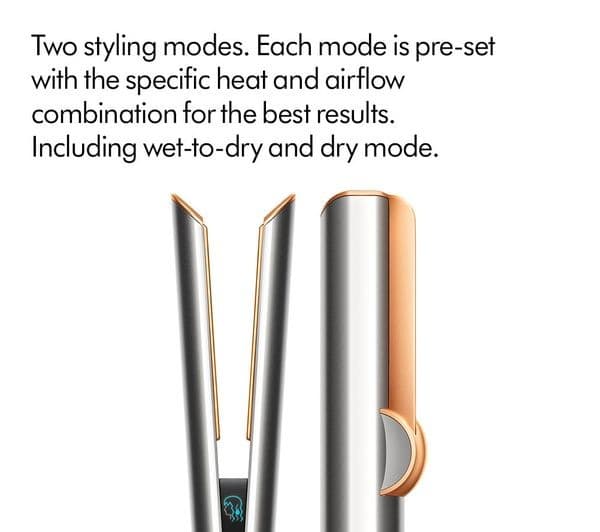 Dyson Airstrait Hair Straightener - Nickel & Copper - Image 8