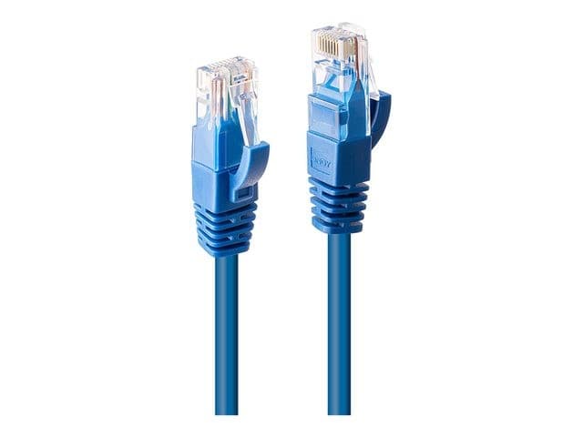 Lindy Patch Cable CAT 6 0.3m Blue - Image 2
