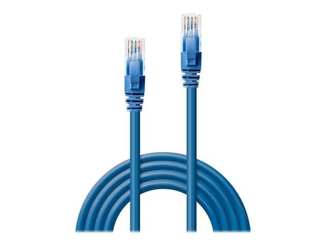 Lindy Patch Cable CAT 6 0.3m Blue - Image 4